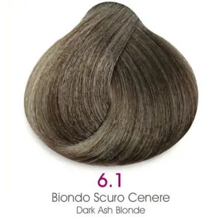 TMT Milano Art Collection Crema Colorante Luminacolor 6.1 Rubio Oscuro Ceniza 100ml - 1